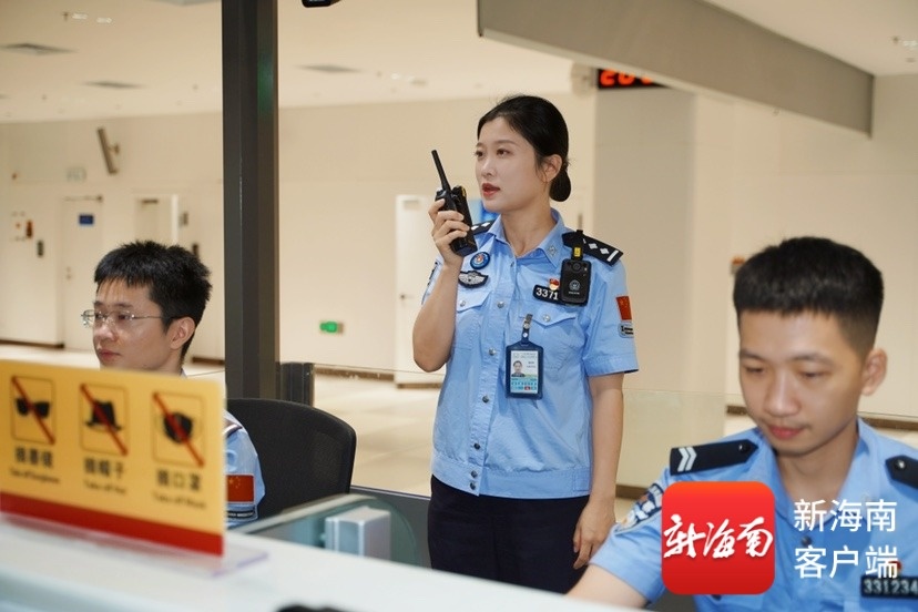 看!自贸港的“她”力量 三亚航空口岸一线暖心服务(图3)