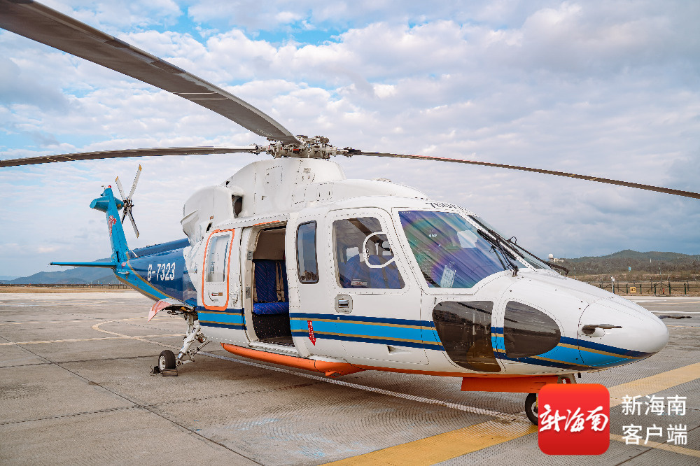 三亚至五指山直升机航线验证飞行成功 海南低空经济再添新动