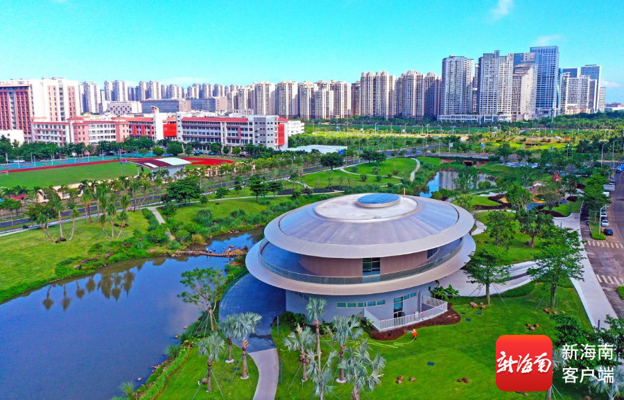 组图|“遛娃宝藏地”+1！海口西海岸口袋公园“上新”
