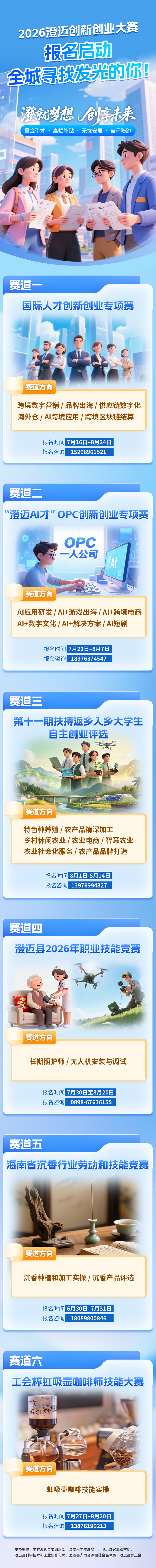 全城寻找发光的你！2026年澄迈县创新创业大赛火热报名中-南海网